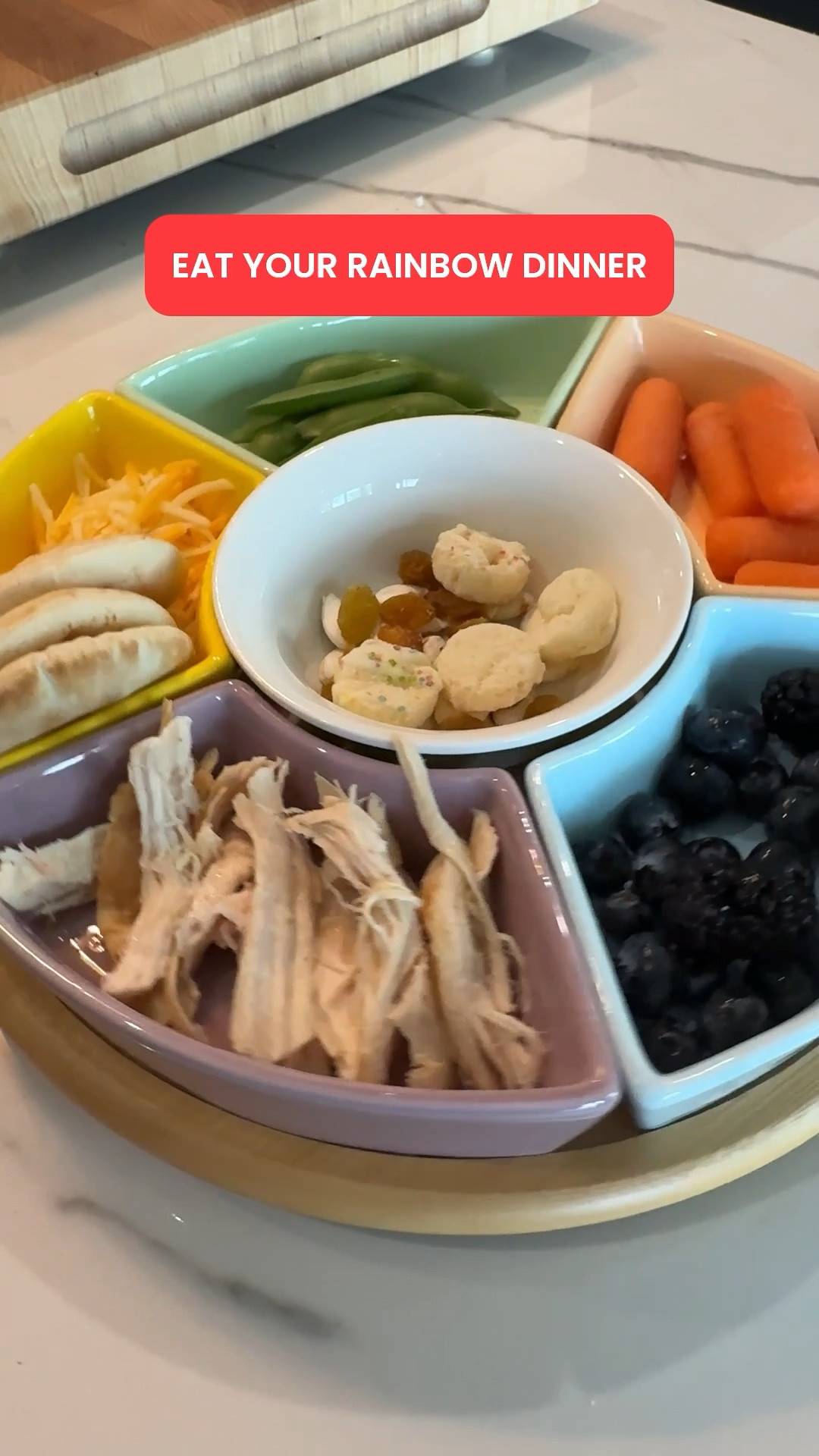 This rainbow tray is how I’ve been letting my kids have their afterschool snacks while secretly turning them into a well balanced meal. #toddlerfood #toddlerideas #mealtime

#LTKKids #LTKmomlife