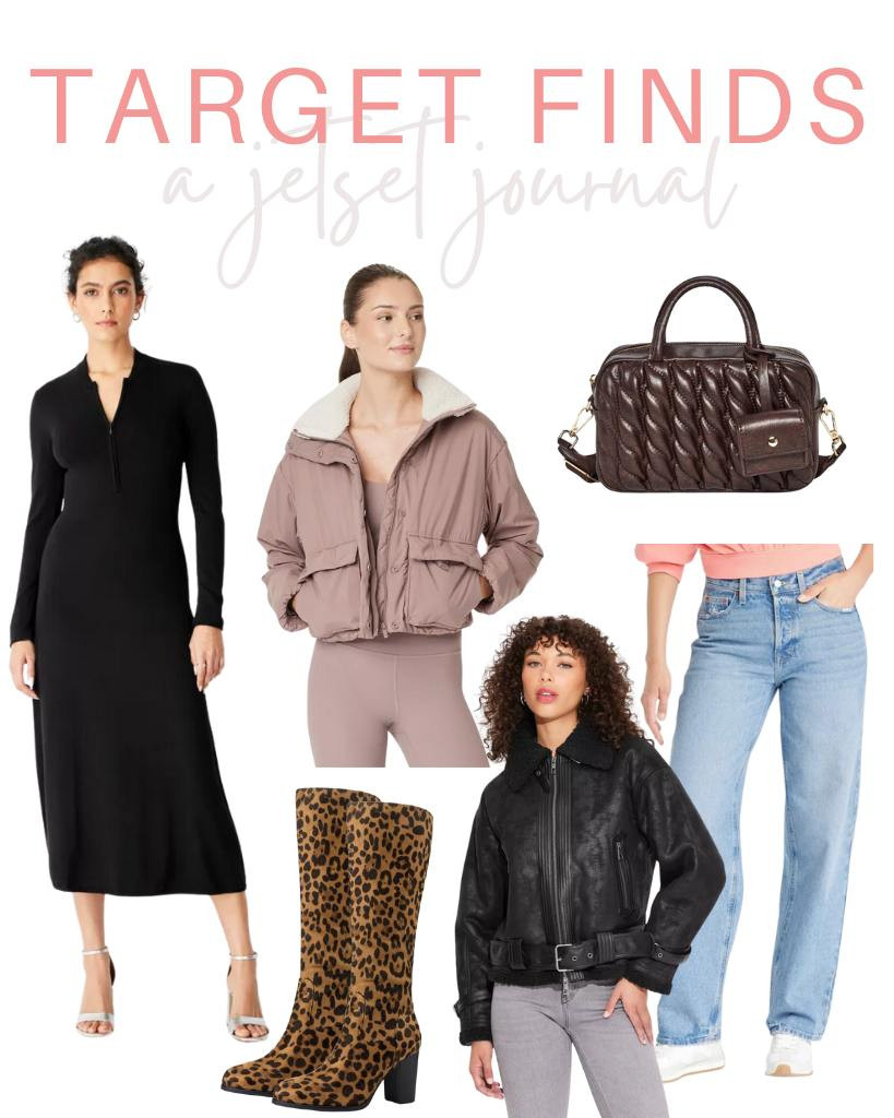 Make sure to grab this week’s Target favorites!
#targetmusthaves #affordablefashion #targetfinds #seasonalfavorites #cozyoutfits #stylishessentials #trendypicks #wintervibes #everydaylooks #blackdress #animalprint #kneehighboots 

 #LTKSeasonal #LTKU #LTKStyleTip
