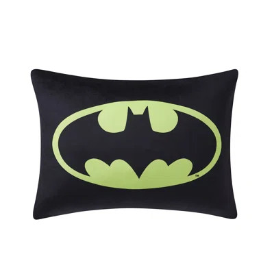 Batman Kids Bed Pillow Pack W/ Removable Pillowcase | Wayfair North America
