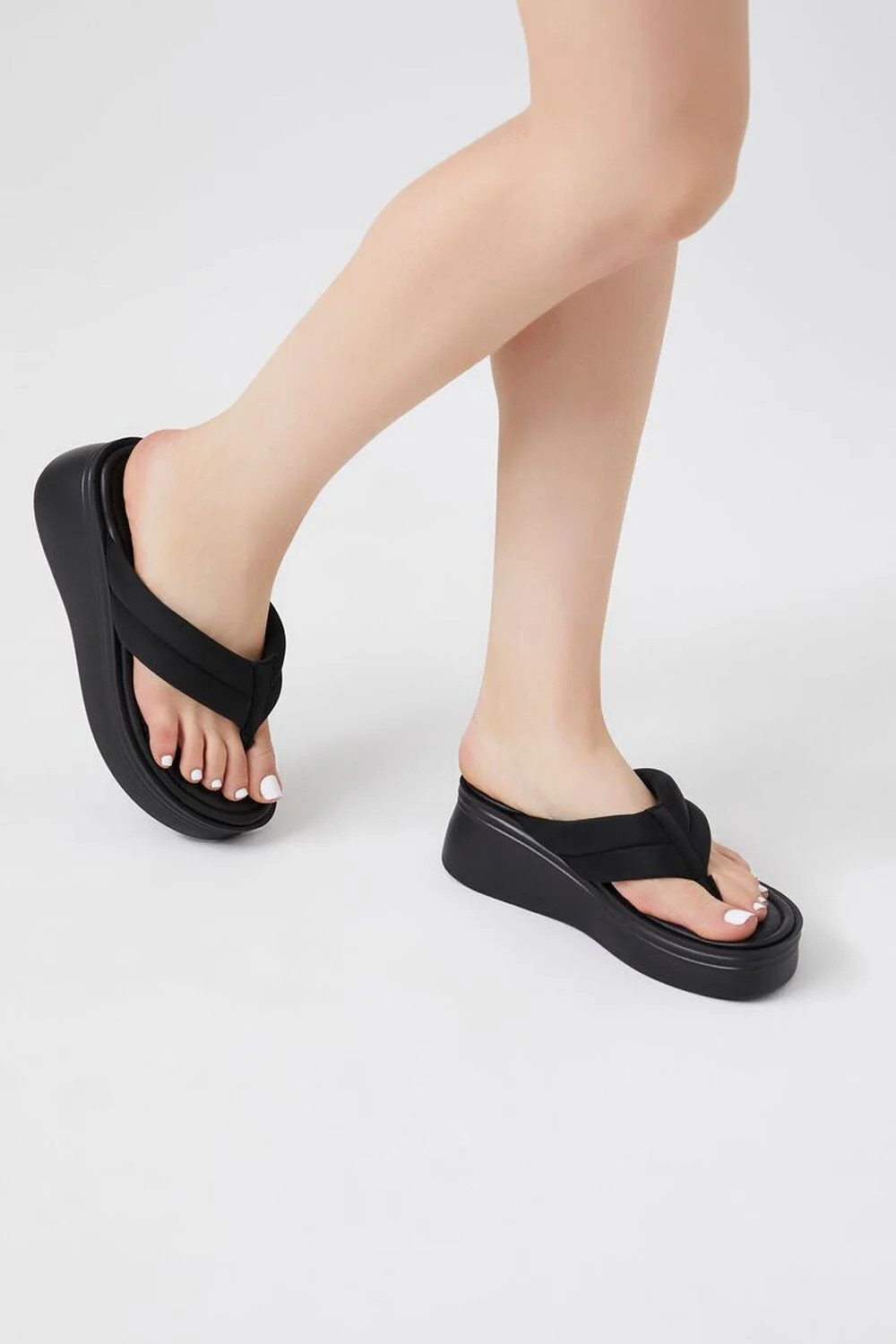 Low-Platform Thong Sandals | Forever 21 (US)
