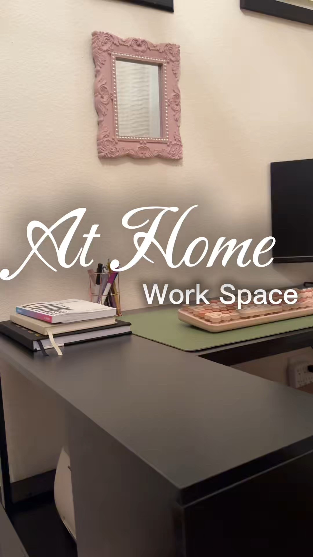 Making the office space more functional. All items are linked, the mirror I placed some alternatives that are similar. 

#LTKFindsUnder100 #LTKHome #LTKdayinmylife
