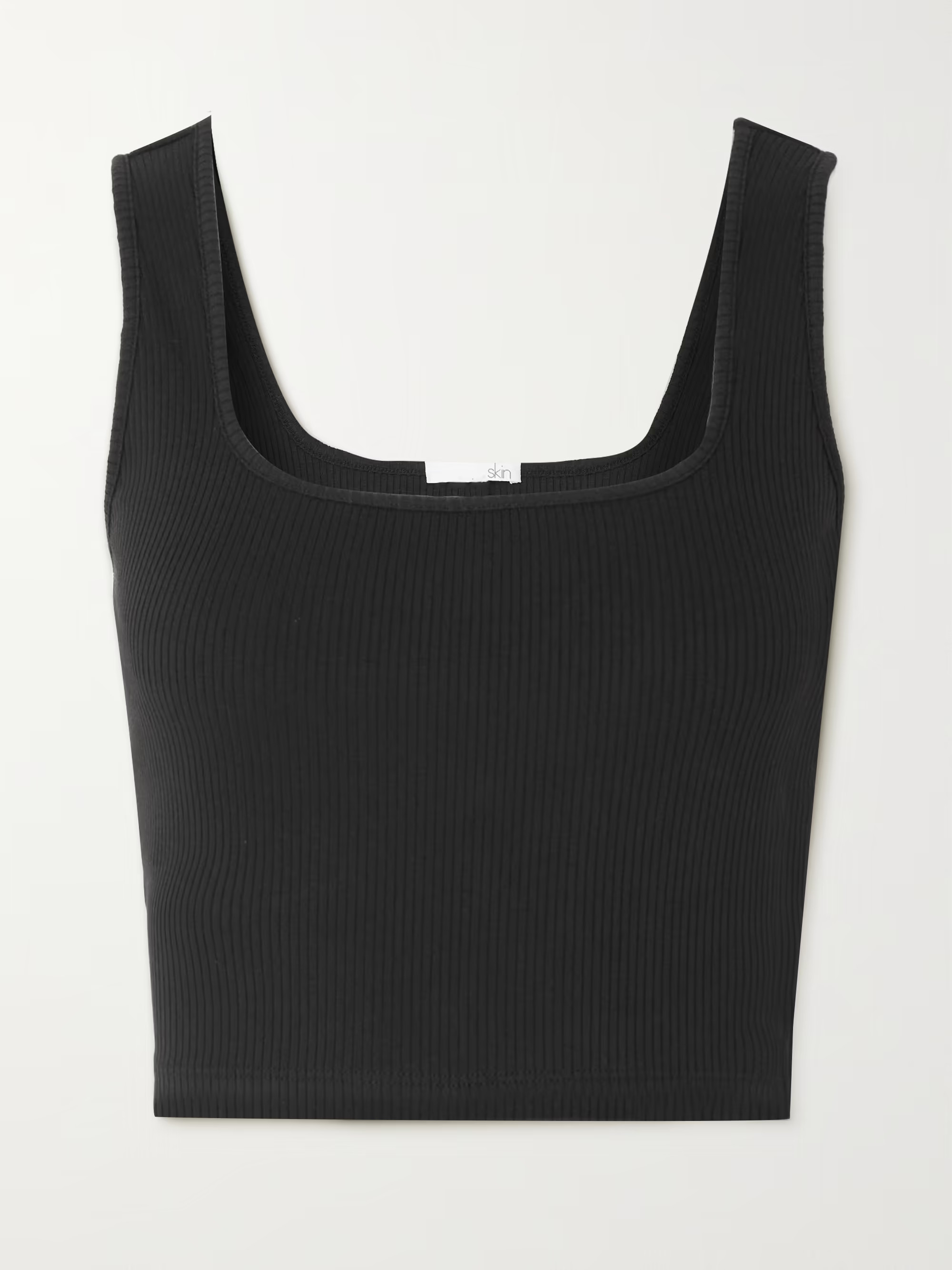 Inari cropped ribbed stretch-Pima cotton tank | NET-A-PORTER APAC