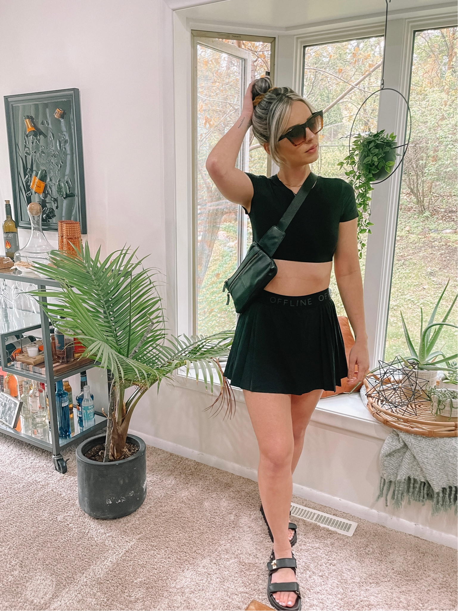 This will be my go to summer look! The tennis skirt is 50% off right now! True size for everything! 

#LTKsalealert #LTKstyletip #LTKunder50