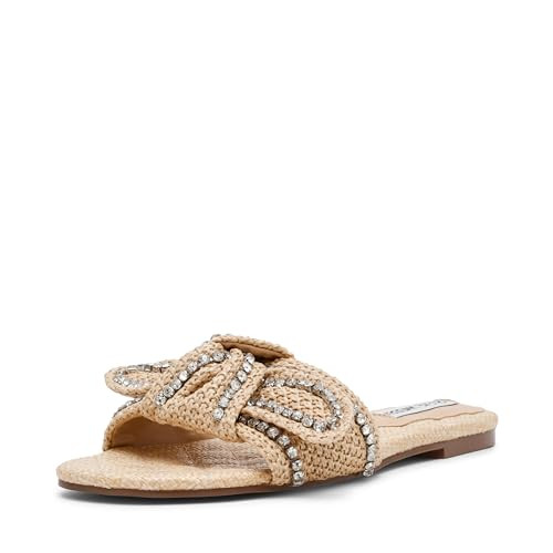 Steve Madden Women's Misha Sandal, Natural Multi, 5.5 | Amazon (US)
