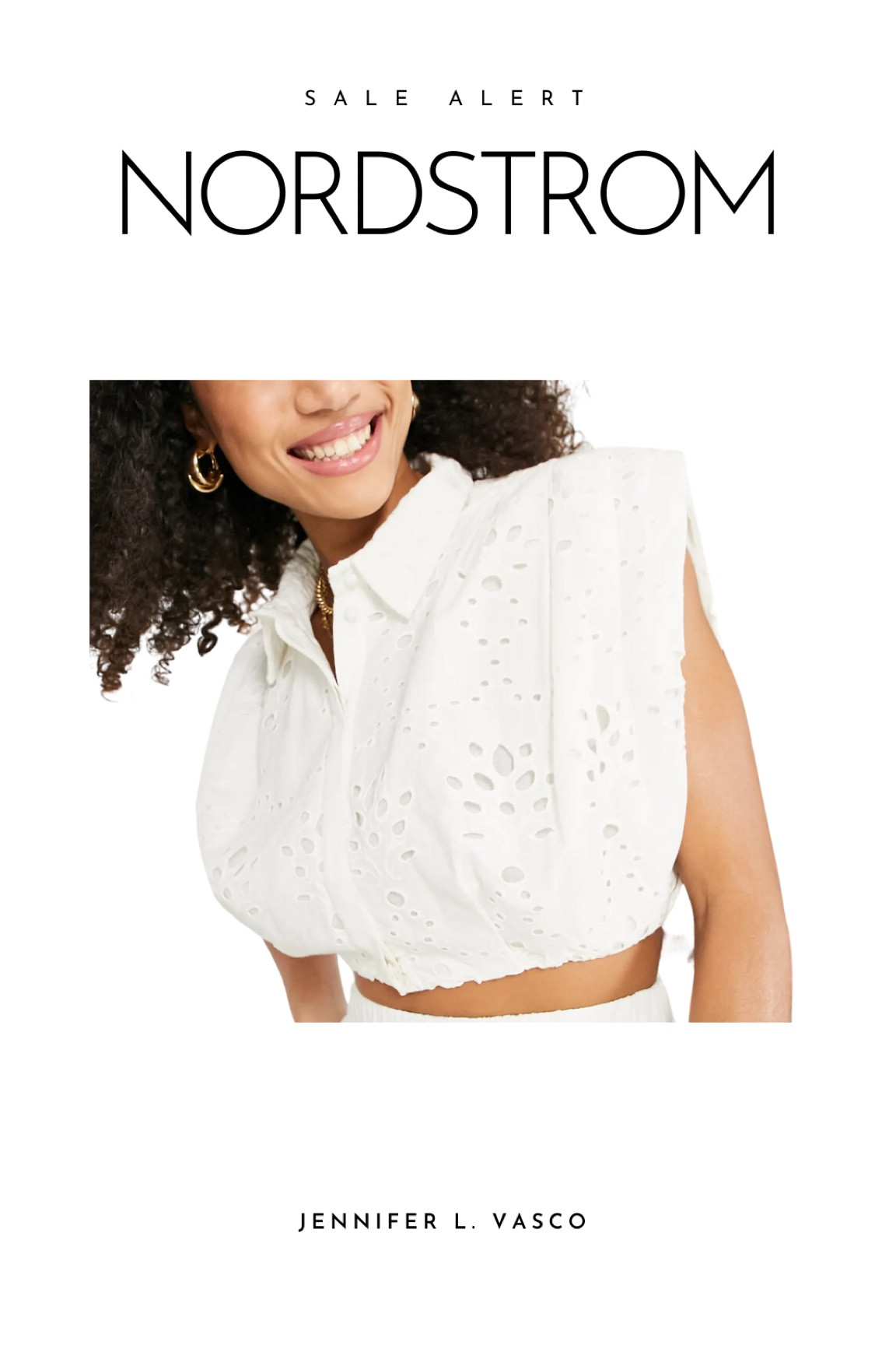 Sale alert for cropped top from Nordstrom !

#LTKunder100 #LTKsalealert #LTKSeasonal