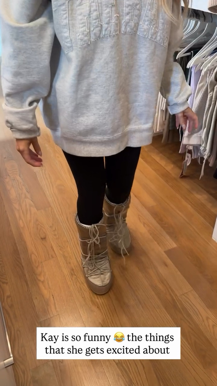 I am so excited to wear my new moon boots!!! 

#LTKmomlife #LTKSeasonal #LTKootd