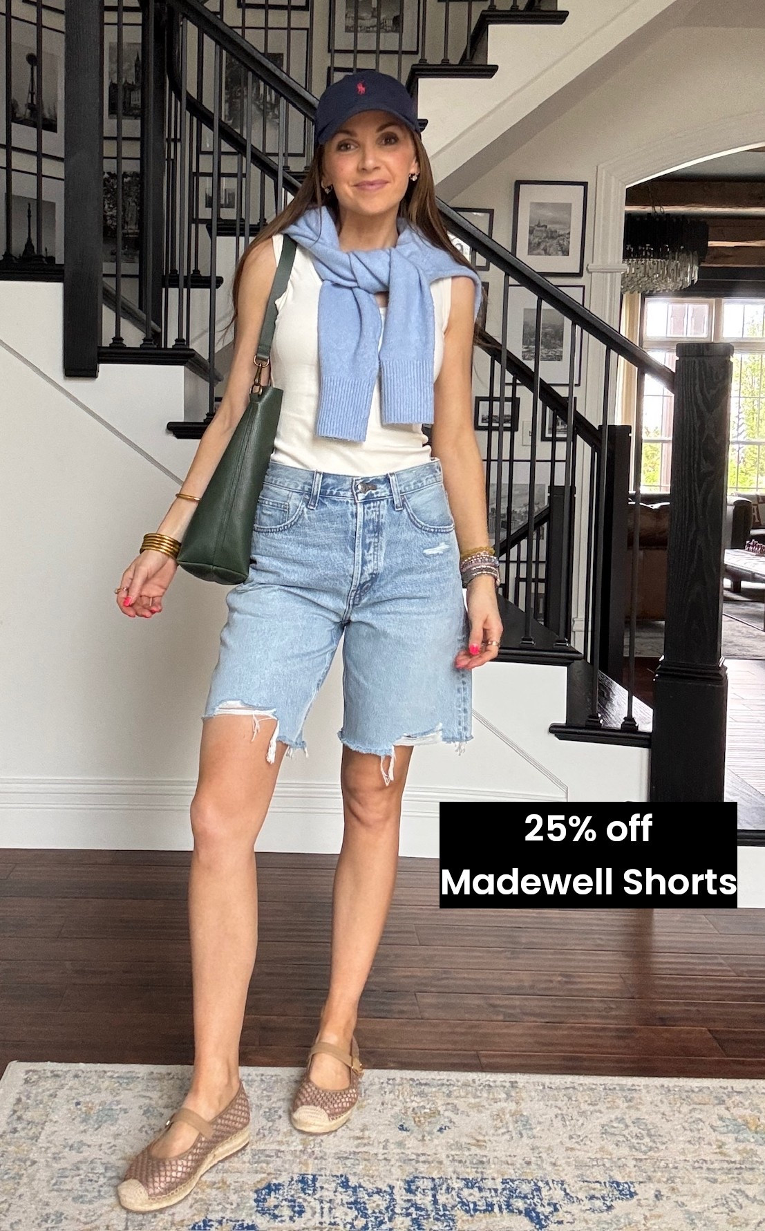 @Madewell shorts are 25% off! I have loved these Essex shorts for years, comes in multiple washes

#LTKgrwm #LTKSaleAlert