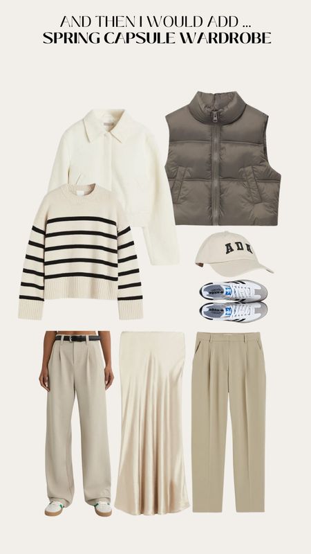 What I would add to a basic staple capsule wardrobe for Spring 

#LTKSeasonal #LTKstyletip #LTKeurope