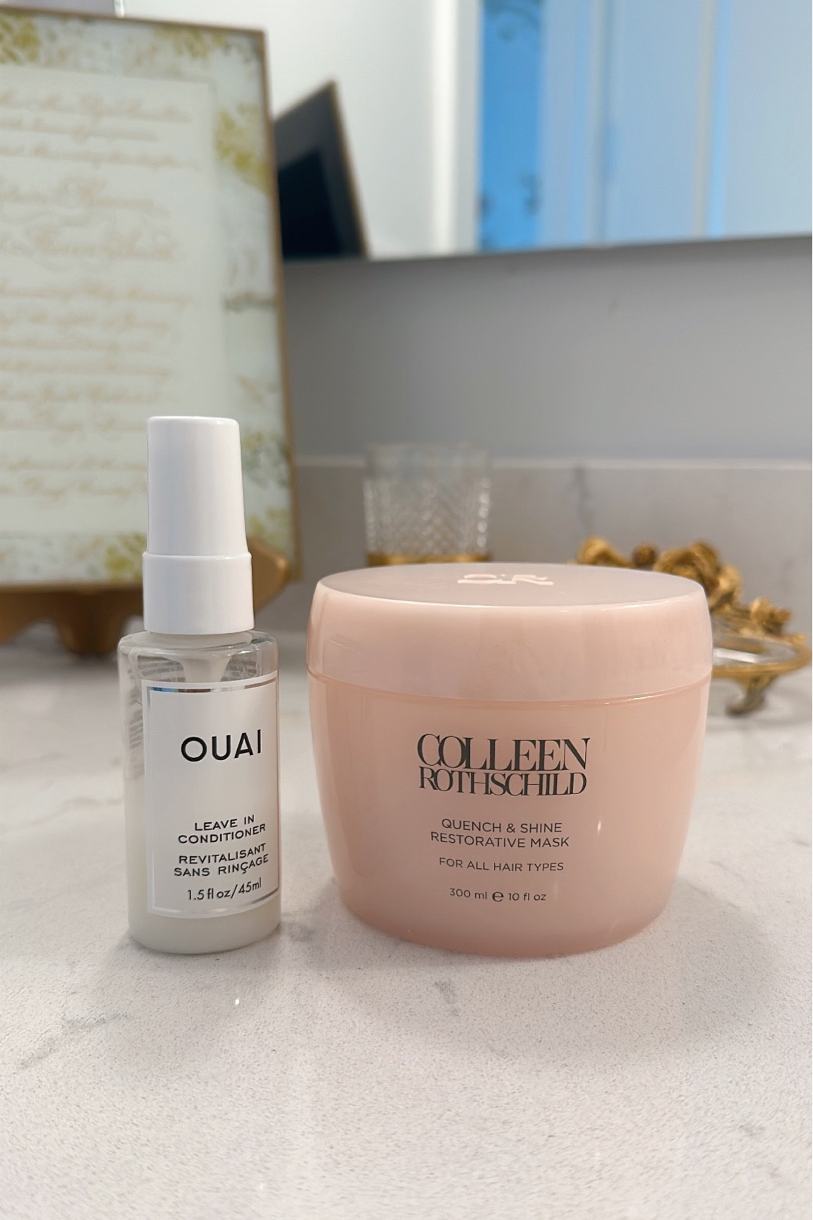 My hair wash day power combo for soft hydrated and shiny hair✨