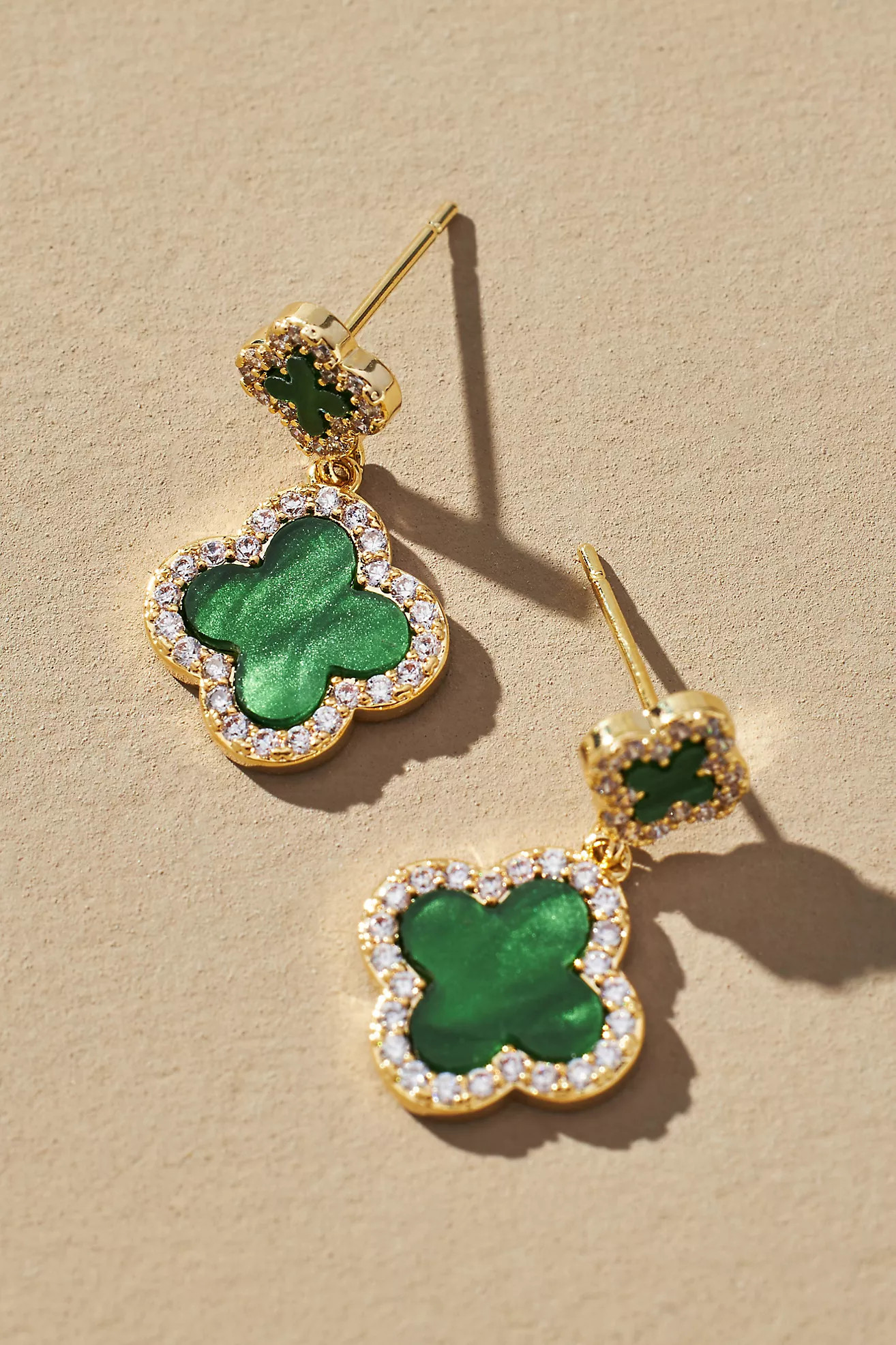 Clover Drop Earrings | Anthropologie (US)