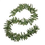 Christopher Knight Home 307400 9-Foot Norway Spruce Pre-Lit Clear LED Artificial Christmas Garland,  | Amazon (US)