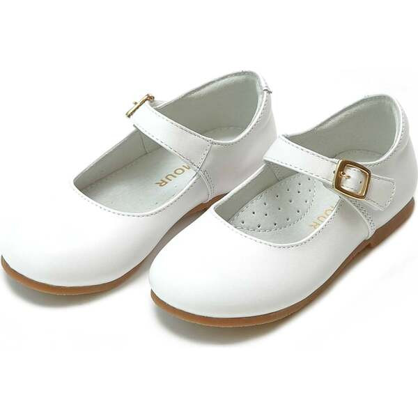 Rebecca Special Occasion Flat, White | Maisonette