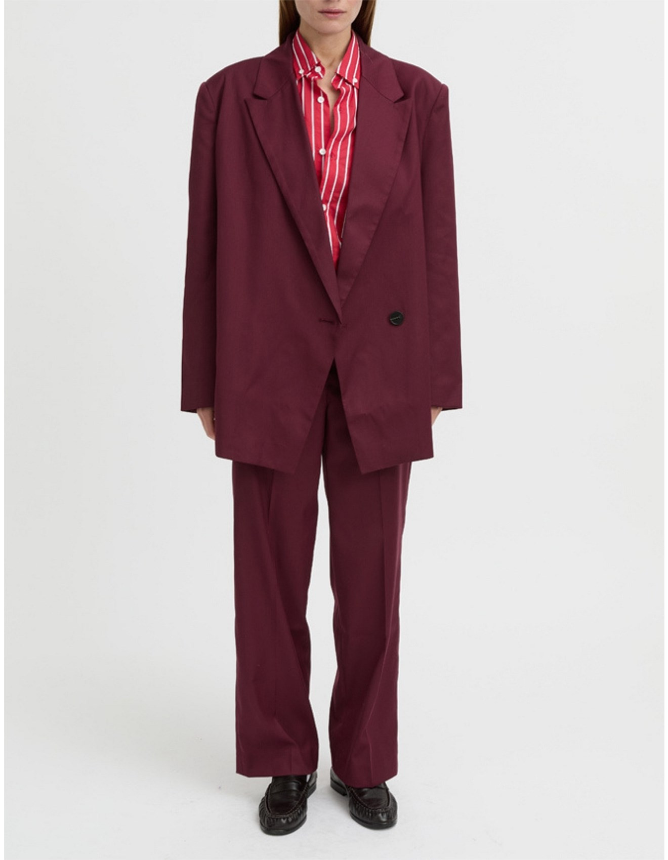Lazara Blazer Burgundy | David Jones (Australia & New Zealand)