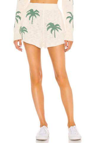 Show Me Your Mumu Boardwalk Shorts in Palm Tree Knit from Revolve.com | Revolve Clothing (Global)