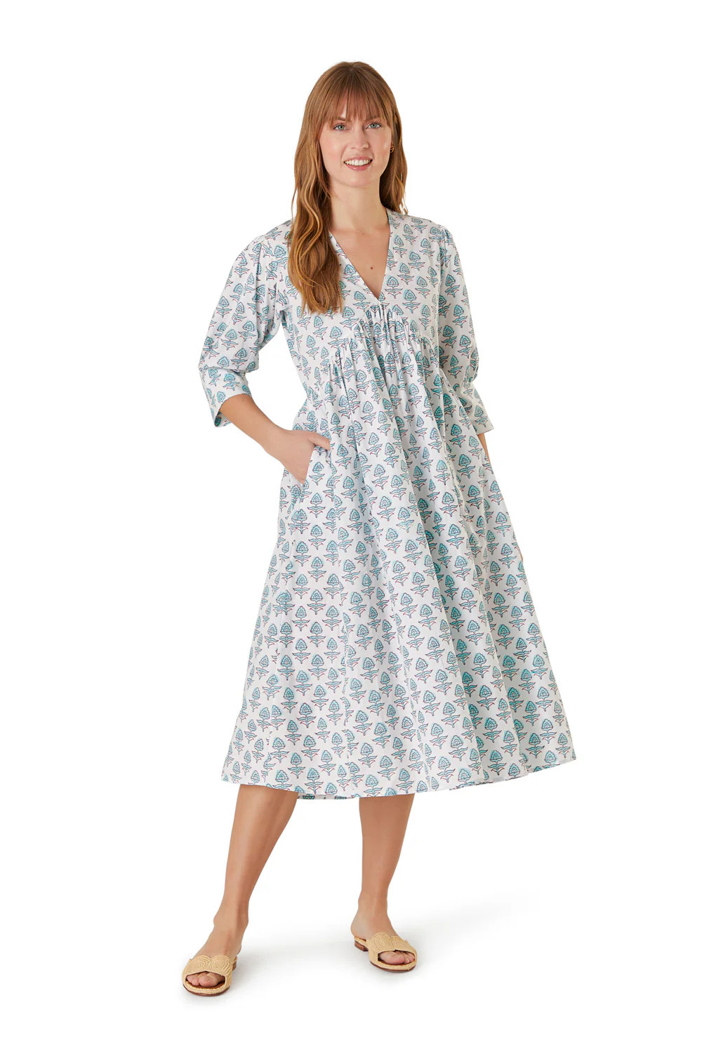 Ingrid Dress, Batik Block | Livro