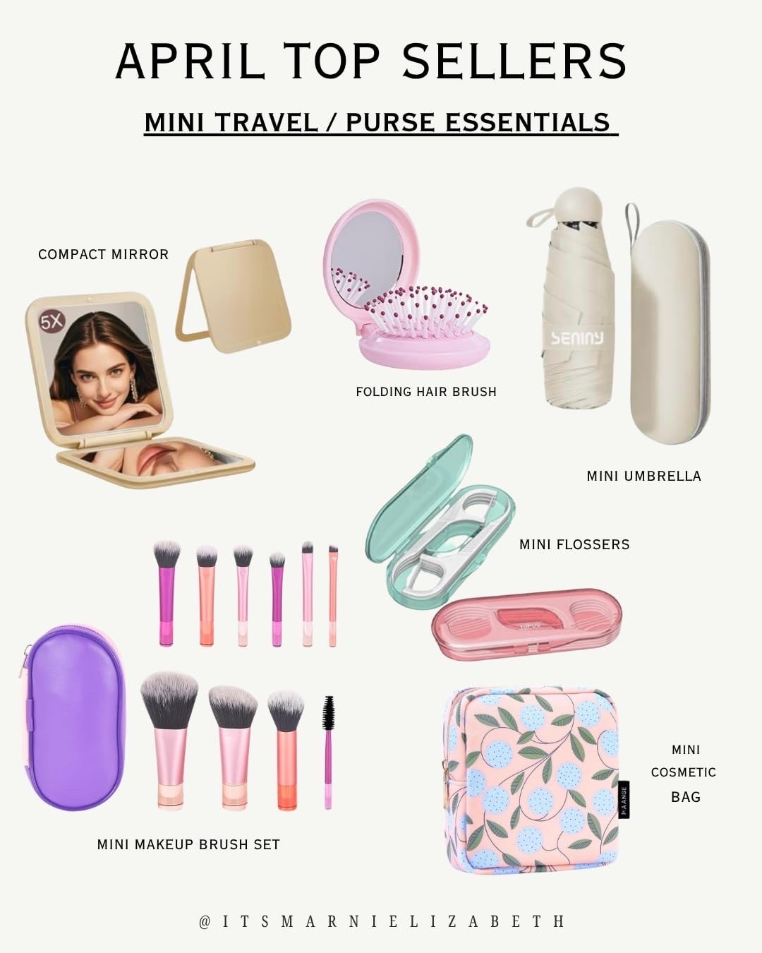 April Top Sellers from Amazon! 💄

Mini travel essentials, purse essentials, travel must have, what’s in my bag

#LTKTravel #LTKBeauty