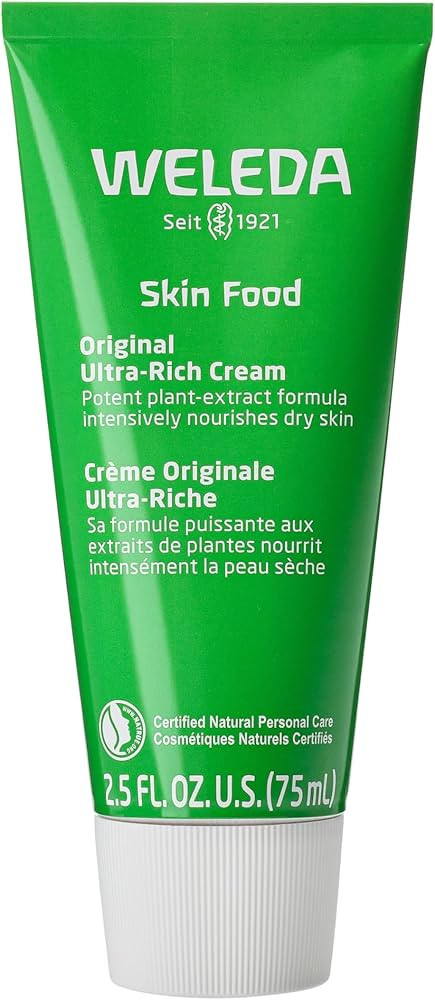 Weleda Skin Food Original Ultra-Rich Body Cream 2.5 Fluid Ounce, Plant Rich Hydrating Moisturizer... | Amazon (US)