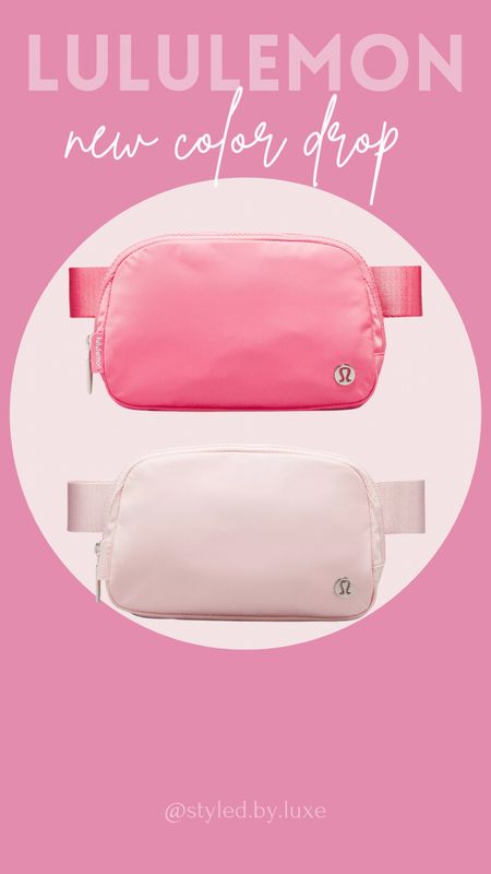 New color drop in the lululemon belt bag. Which one is your favorite?! Loooove! 

#LTKfitness #LTKitbag #LTKfindsunder50