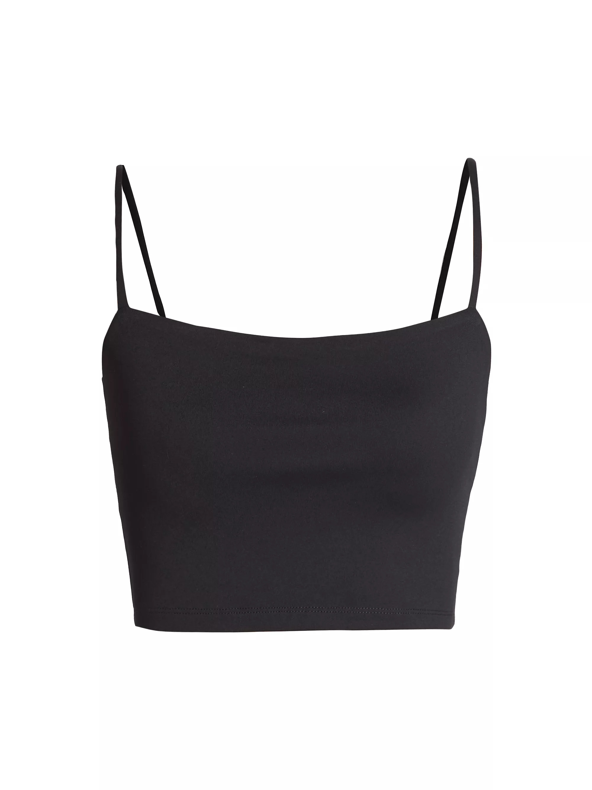 Essential Square-Neck Crop Top | Saks Fifth Avenue
