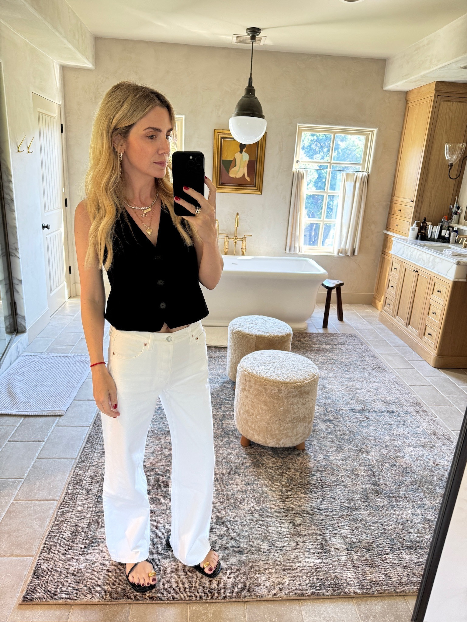 Another Sézane top for the win! 

 #LTKStyleTip #LTKWorkwear #LTKShoeCrush