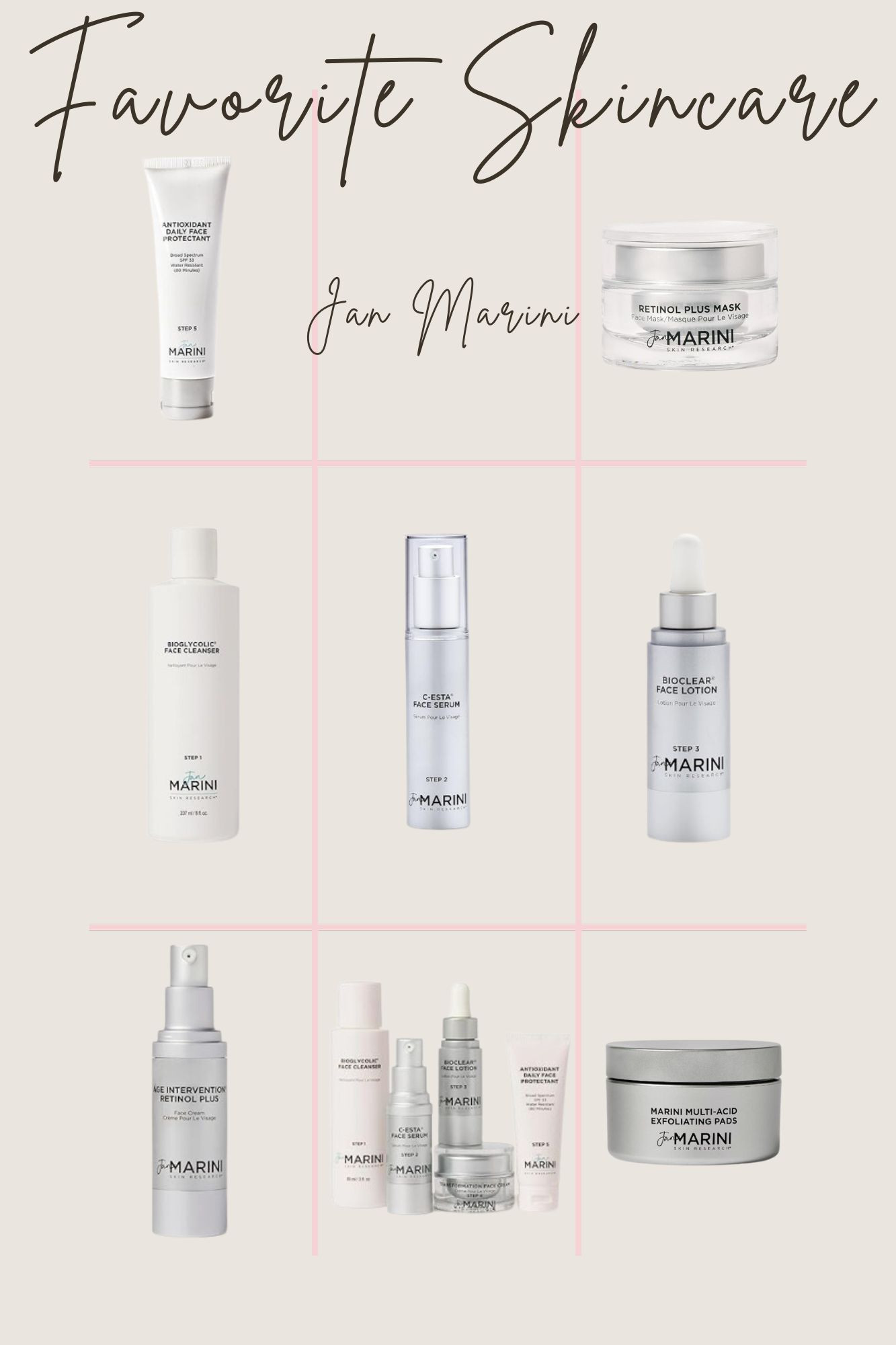 Jan Marini products are my FAVORITE. Ive been using them consistently for a couple years now. 

 #LTKGiftGuide #LTKWatchNow #LTKBeauty