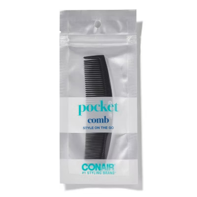 Conair Travel Sized Pocket Comb - Black | Target