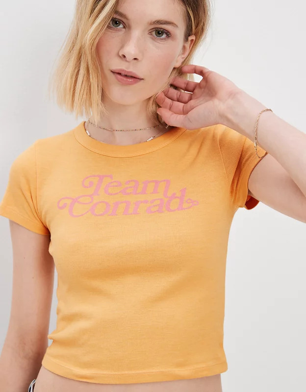 AE x The Summer I Turned Pretty Baby Tee | American Eagle Outfitters (US & CA)