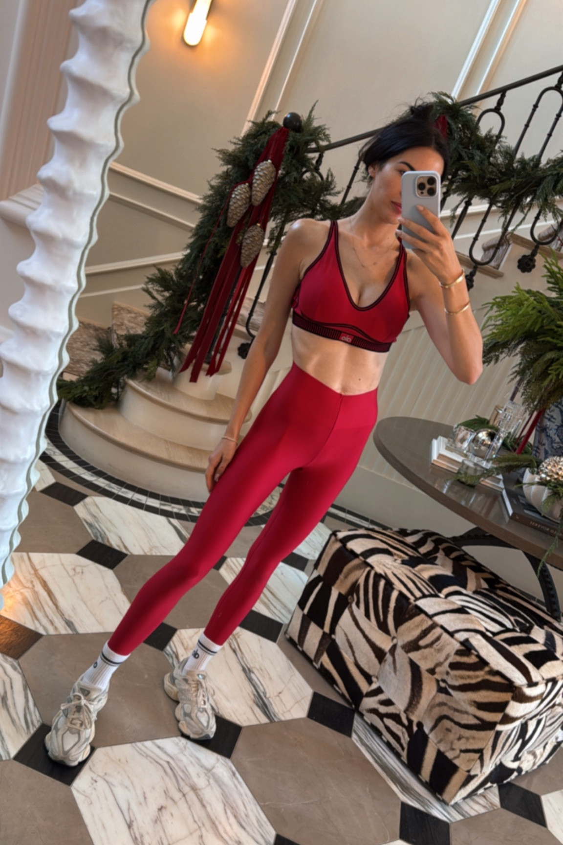 This mornings workout look ❤️ (xxs in leggings, S in bra) runs tts 