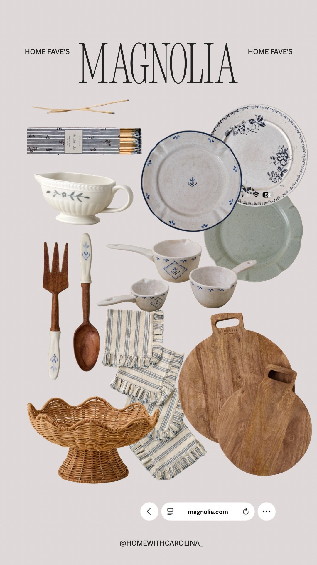 I’m loving all the blues from magnolia home! Will be adding these to my cart 😍

#LTKHome #LTKSeasonal