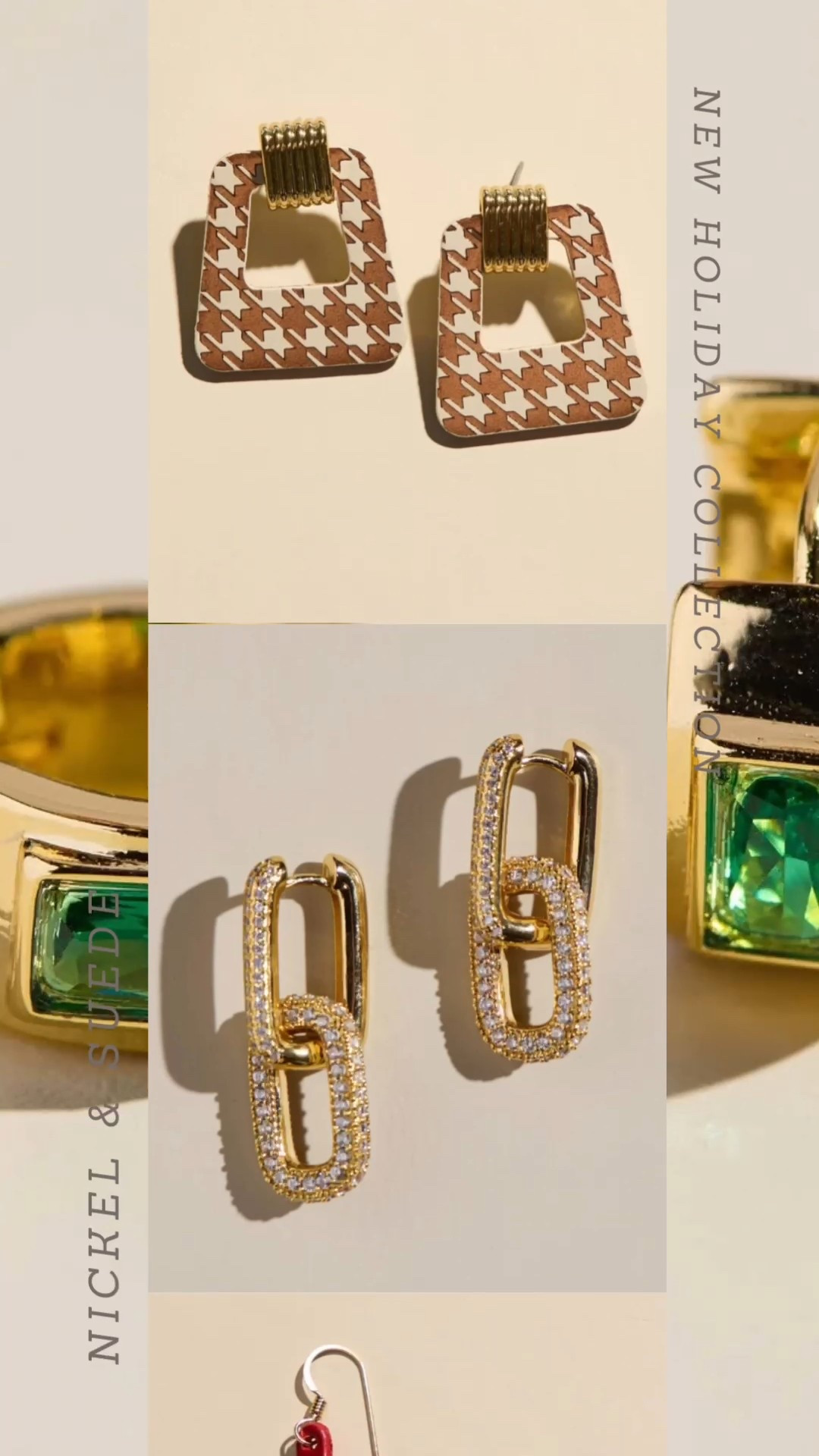 HOLIDAY JEWELRY | NICKEL & SUEDE 