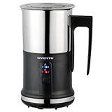 Ovente Electric Stainless Steel Milk Frother and Steamer, Portable Non Stick Milk Warmer Auto Shut-O | Amazon (US)