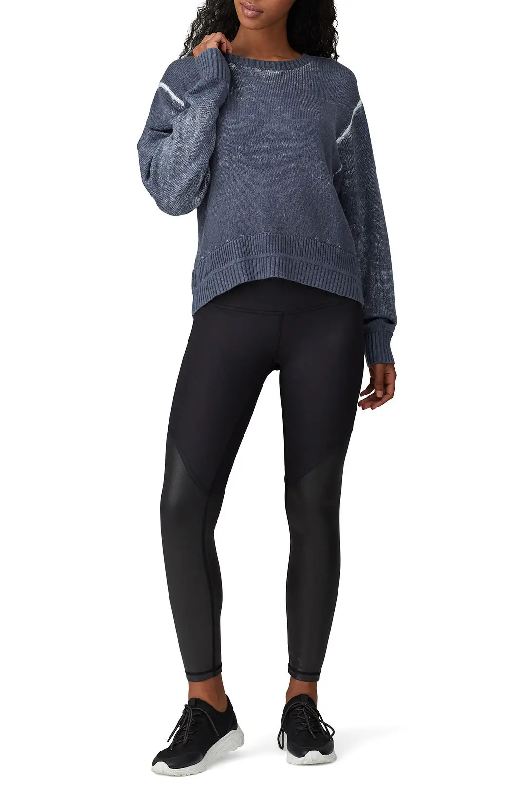 Lululemon Black Combo Leggings | Rent The Runway