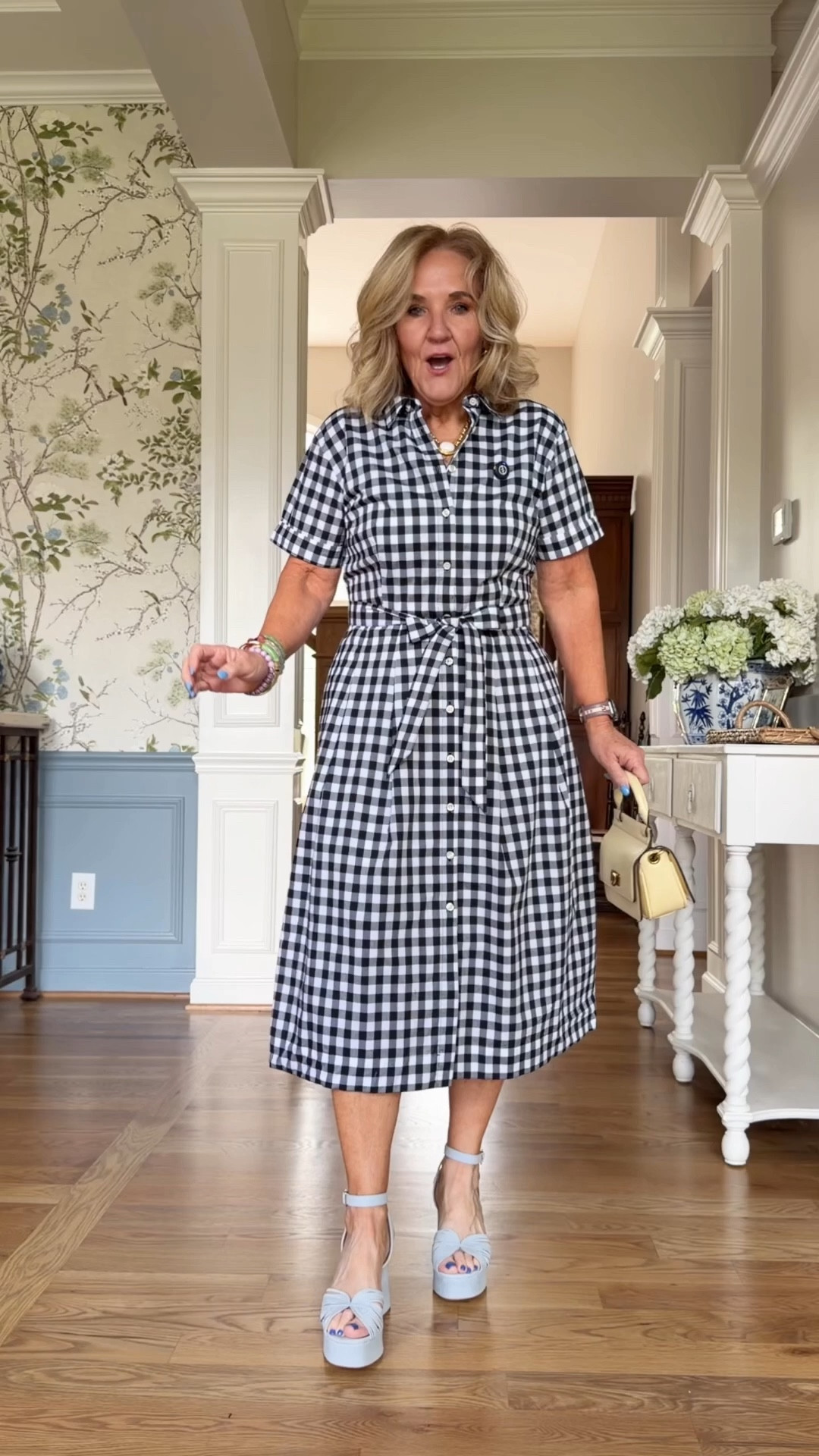 Talbots 30% off sale! When you find styles you love, and they’re on sale? It’s time to fill your cart and check out! 
Sizing details 
Gingham dress 8 petite size up if inbetween 
Athletic dress size small ref
Jeans size 8 petite 
White tee with ruching on the side size medium 
Gingham blouse size medium reg 
Green jeans medium petite 
Printed blue pants 8 petite 
Green linen pants 8 petite 
Black poplin blouse size medium petite 
Denim dress size 8 petite darling! 


#LTKSaleAlert #LTKPetite #LTKOver40