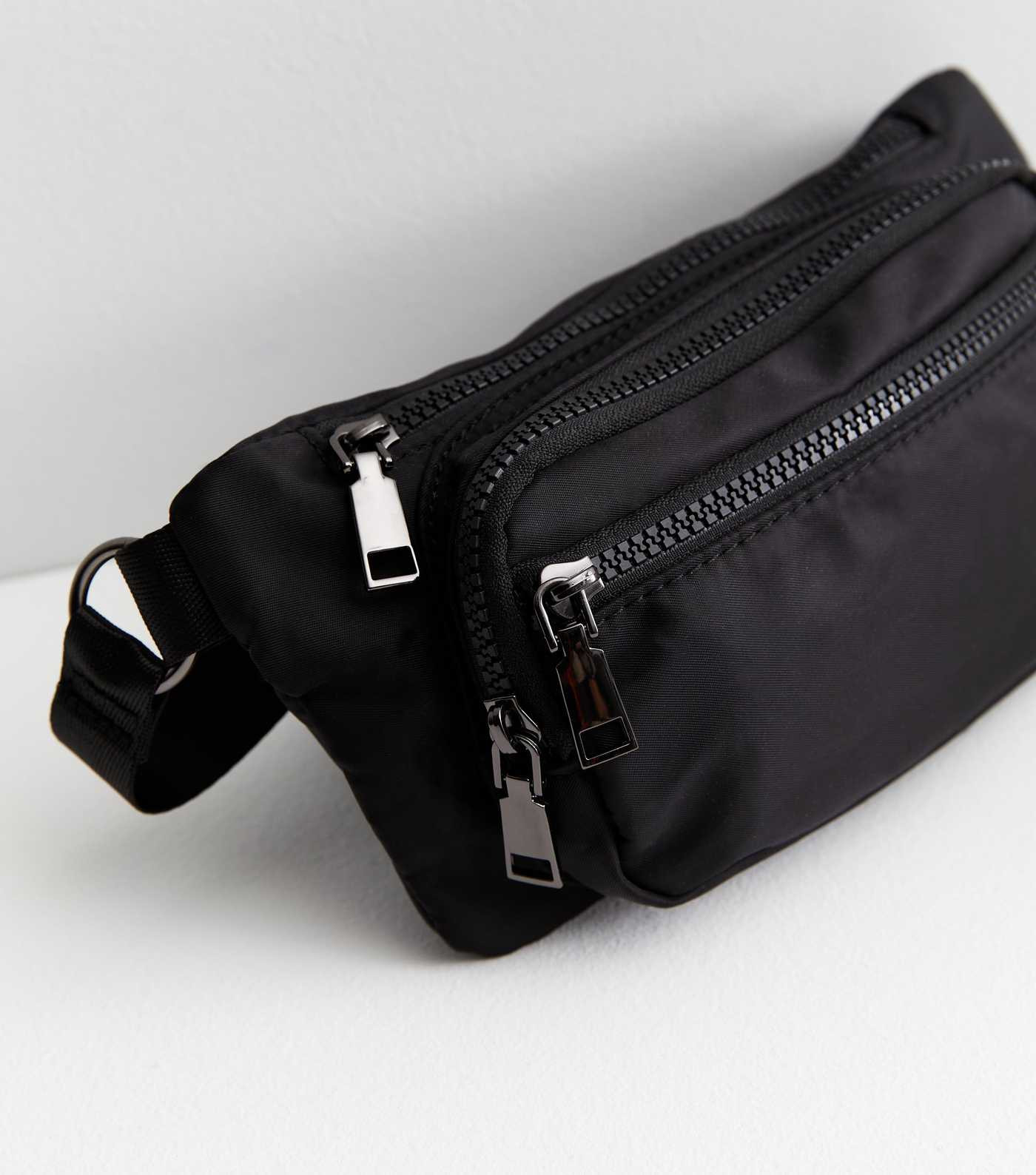 Black Zip Rectangle Bum Bag
						
						Add to Saved Items
						Remove from Saved Items | New Look (UK)