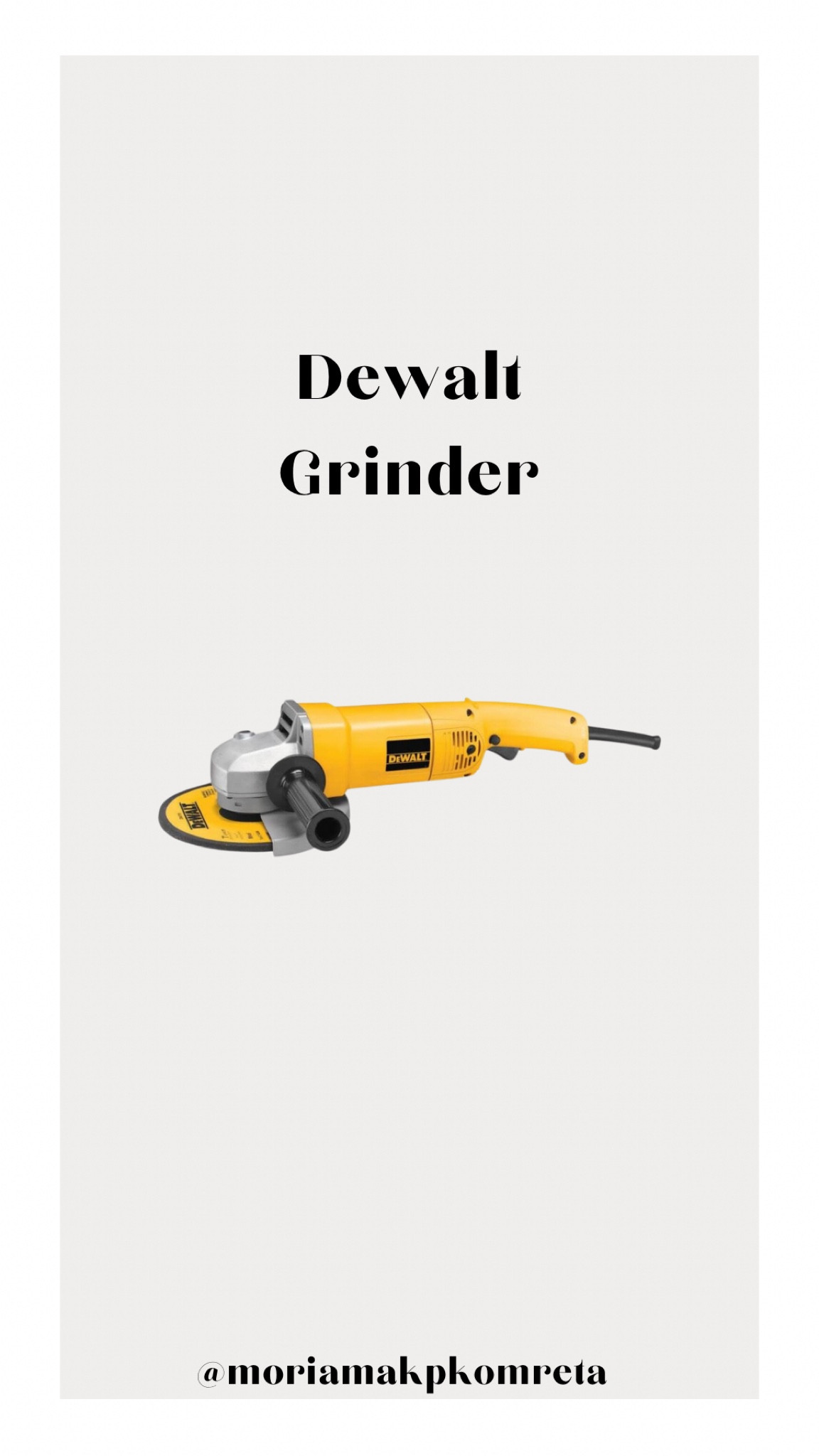 Dewalt Grinder

#LTKsalealert #LTKhome
