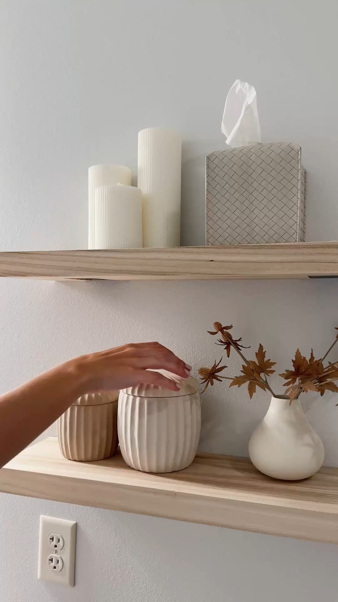 Love these ceramic canisters for bathroom storage 🎯

#LTKHome #LTKFindsUnder50 #LTKFindsUnder100