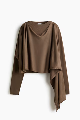 Scarf-Detail Sweater | H&M (US + CA)