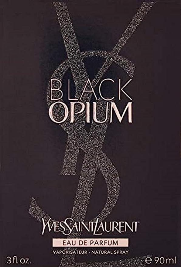 Yves Saint Laurent Eau De Parfum Spray for Women, Black Opium, 3 Ounce | Amazon (US)