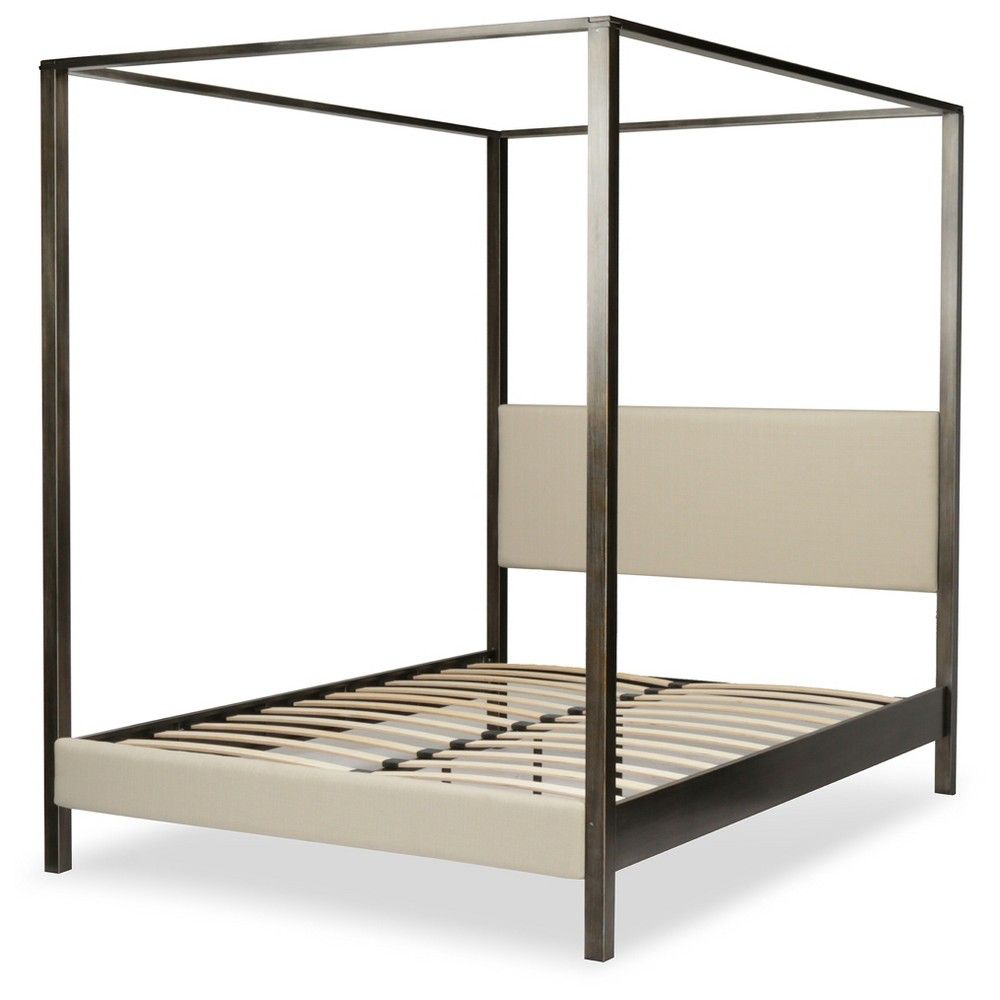 Avalon Canopy Bed - Slate - King - Fashion Bed Group, Gray | Target