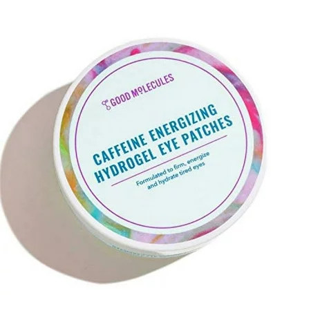 Good Molecules Caffeine Energizing Hydrogel Eye Patches - Eye Mask with Hyaluronic Acid Hydrate and Reduce Puffiness - Pack of 30 Skincare for Face | Walmart (US)