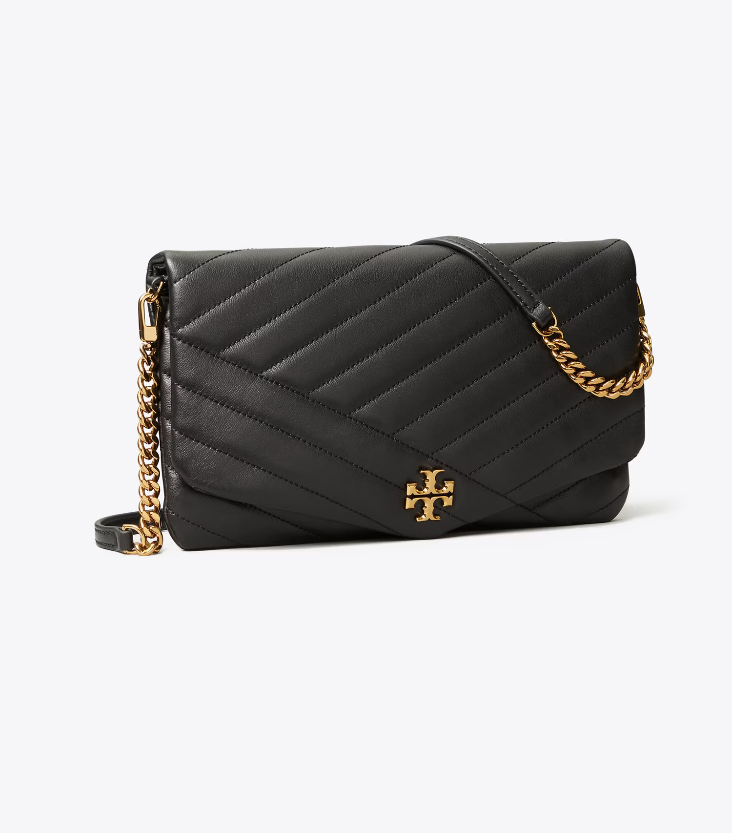 Kira Chevron Clutch: Women's Designer Clutches | Tory Burch | Tory Burch (US)