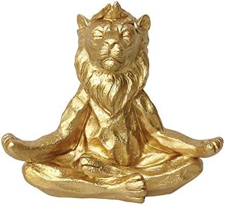 Amazon.com: Sagebrook Home Resin Yoga Lion, Gold, 7 x 4 x 7 (15883-02) : Home & Kitchen | Amazon (US)