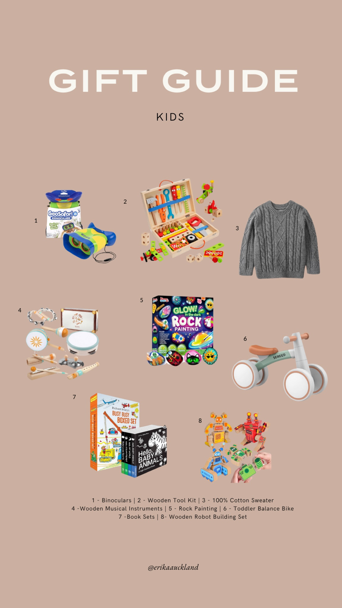 Gift Guide for small kids!  Love these hands on gifts! 

#LTKGiftGuide #LTKFamily #LTKKids