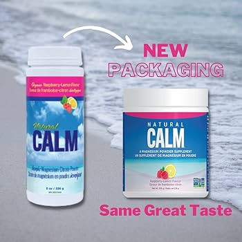 Natural Calm Magnesium Citrate Powder (Raspberry Lemon Flavour), 226g - Quick Absorbing - Loved M... | Amazon (CA)