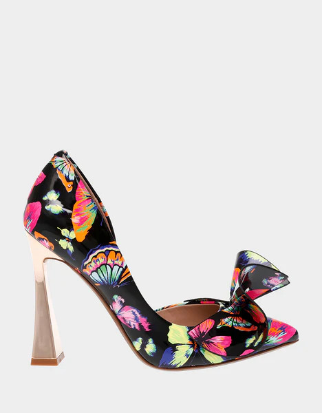 NOBBLE-P BLACK BUTTERFLY | Betsey Johnson