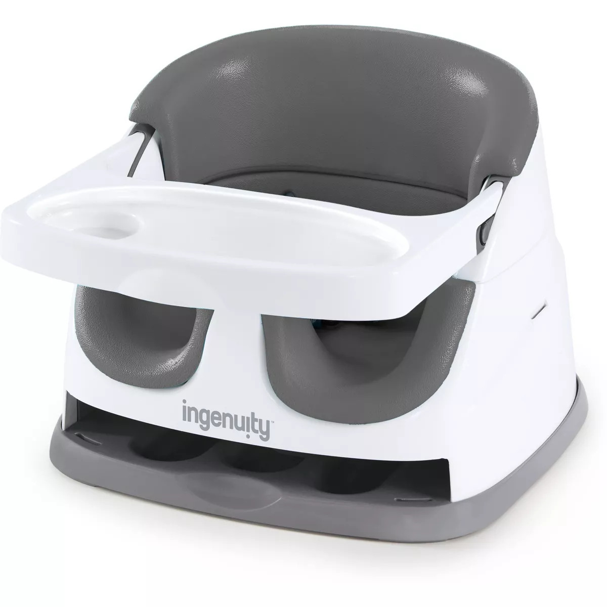 Ingenuity Baby Base 2-in-1 Booster Feeding and Floor Seat with Self-Storing Tray | Target