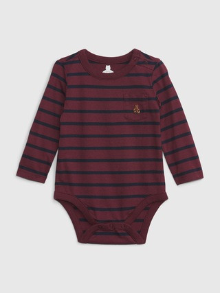 Baby 100% Organic Cotton Mix and Match Stripe Bodysuit | Gap (US)