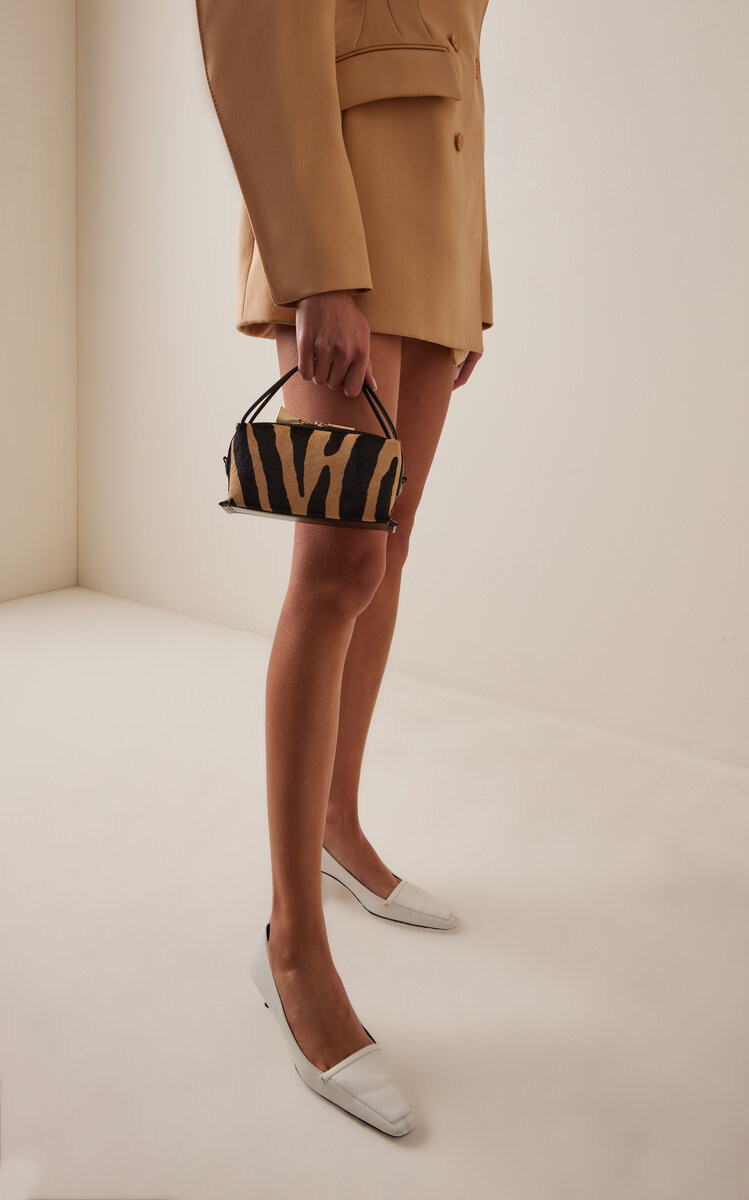 Café Zebra Calf Hair Mini Bag | Moda Operandi (Global)