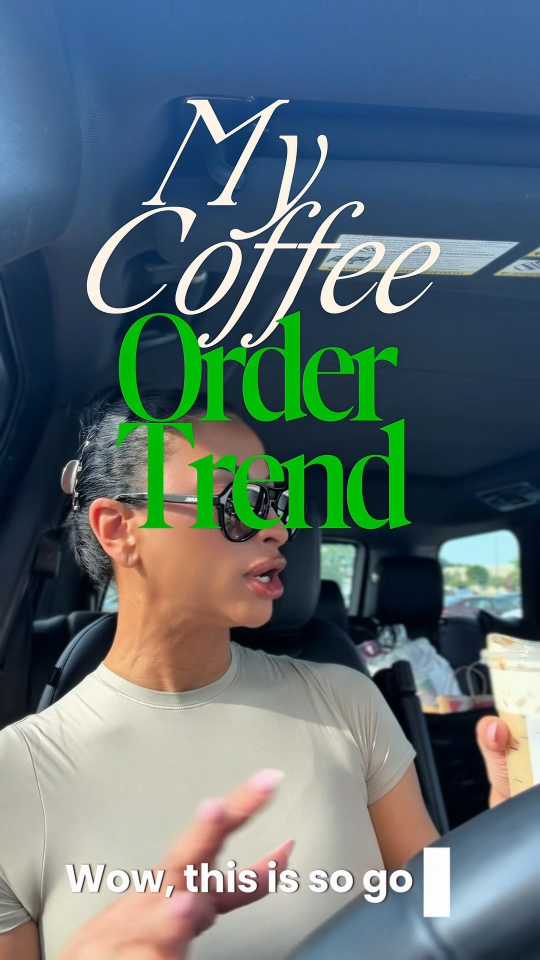 My coffee ☕️ order trend suggested this: 
Iced triple espresso and a venti cup. Brown sugar cold foam, blonde espresso, two brown sugar syrups, one sugar free vanilla syrup, one white chocolate mocha and 3/4 extra oat milk, caramel drizzle. 

Did you like the order TikTok recommended for you?

#mystarbucksorder #mycoffeeorder

#LTKfoodie #LTKstorytime