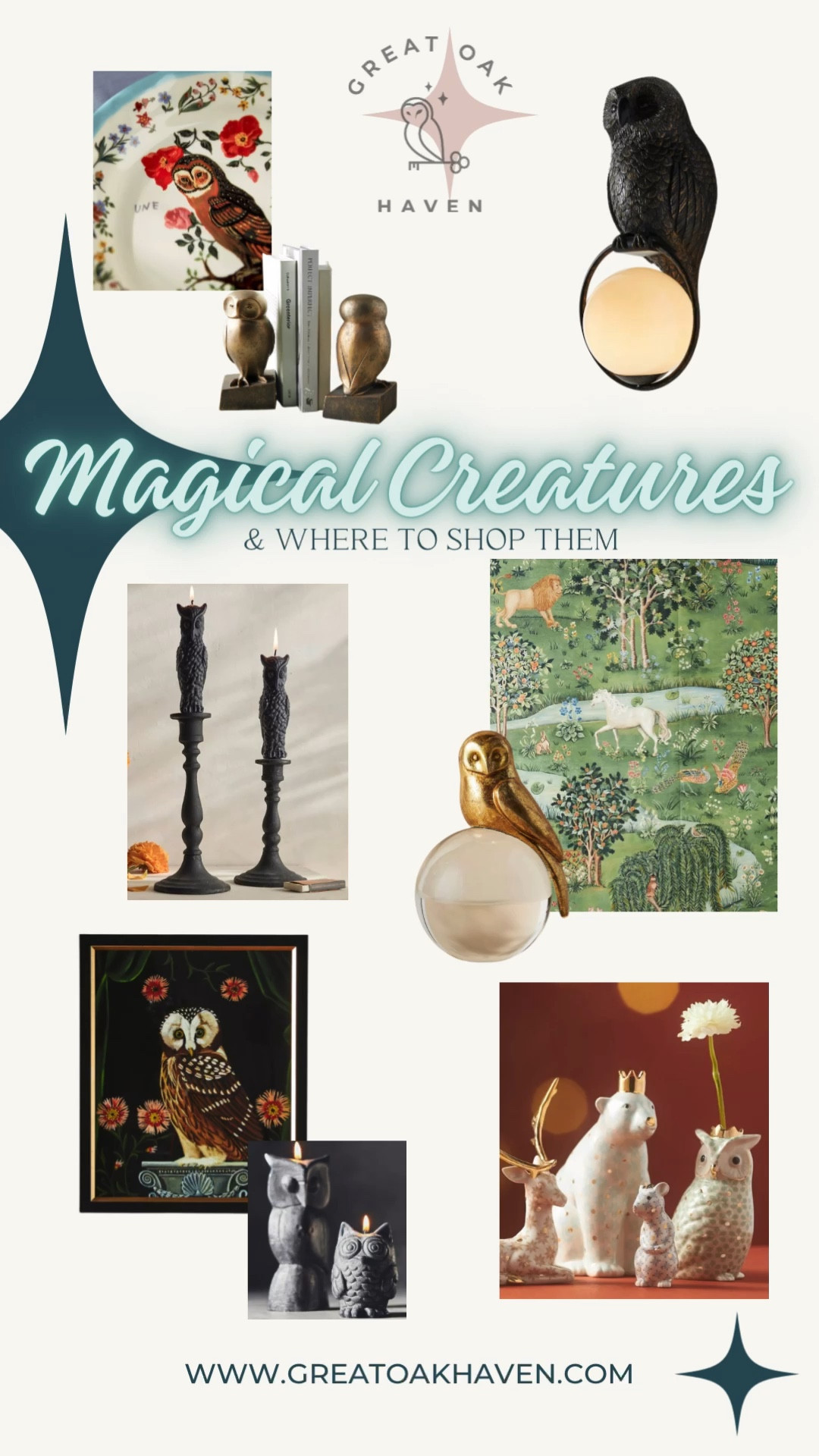 🦉 Halloween decor can be a hoot! 

🪄But I love to decorate with owls all year round 🤓 



#LTKHalloween #LTKHome #LTKSeasonal